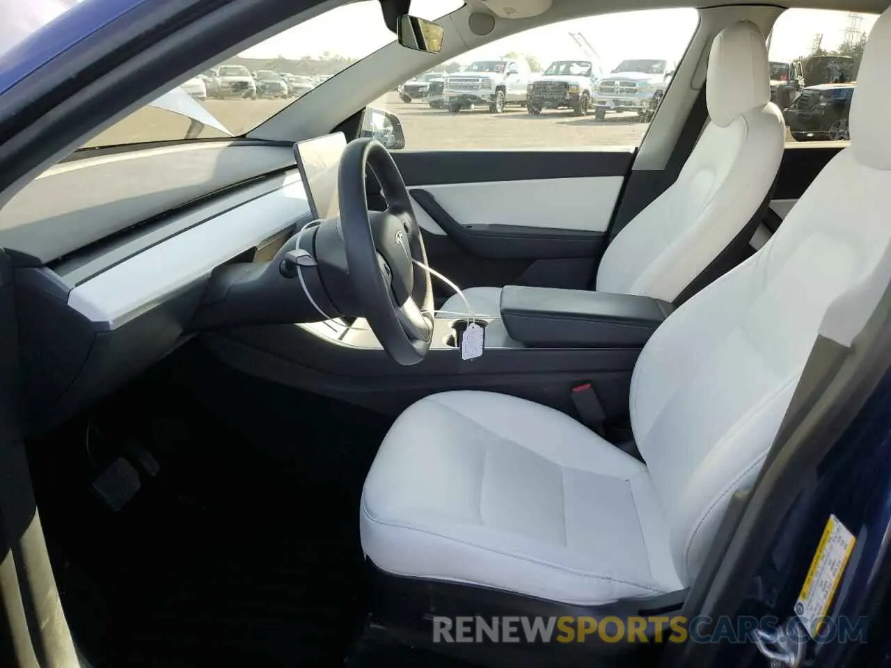 7 Photograph of a damaged car 5YJYGDEE5LF059769 TESLA MODEL Y 2020