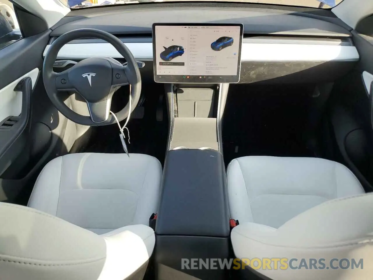 8 Photograph of a damaged car 5YJYGDEE5LF059769 TESLA MODEL Y 2020