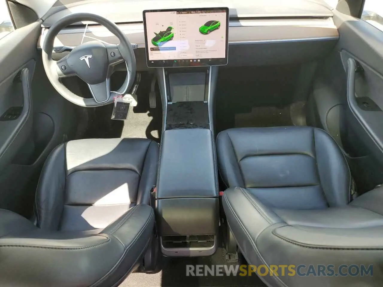 8 Photograph of a damaged car 5YJYGDEE6LF018602 TESLA MODEL Y 2020