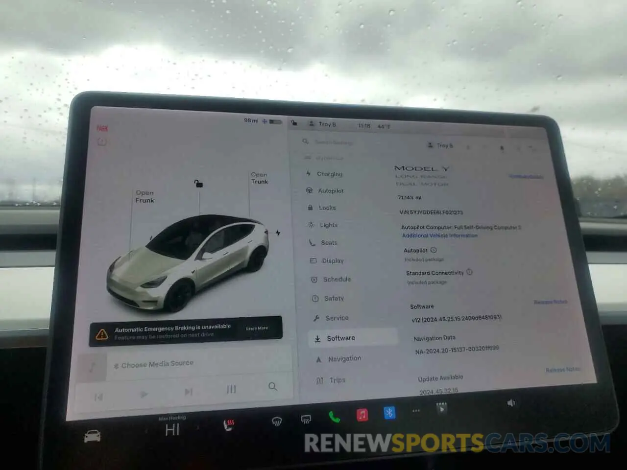 9 Photograph of a damaged car 5YJYGDEE6LF021273 TESLA MODEL Y 2020