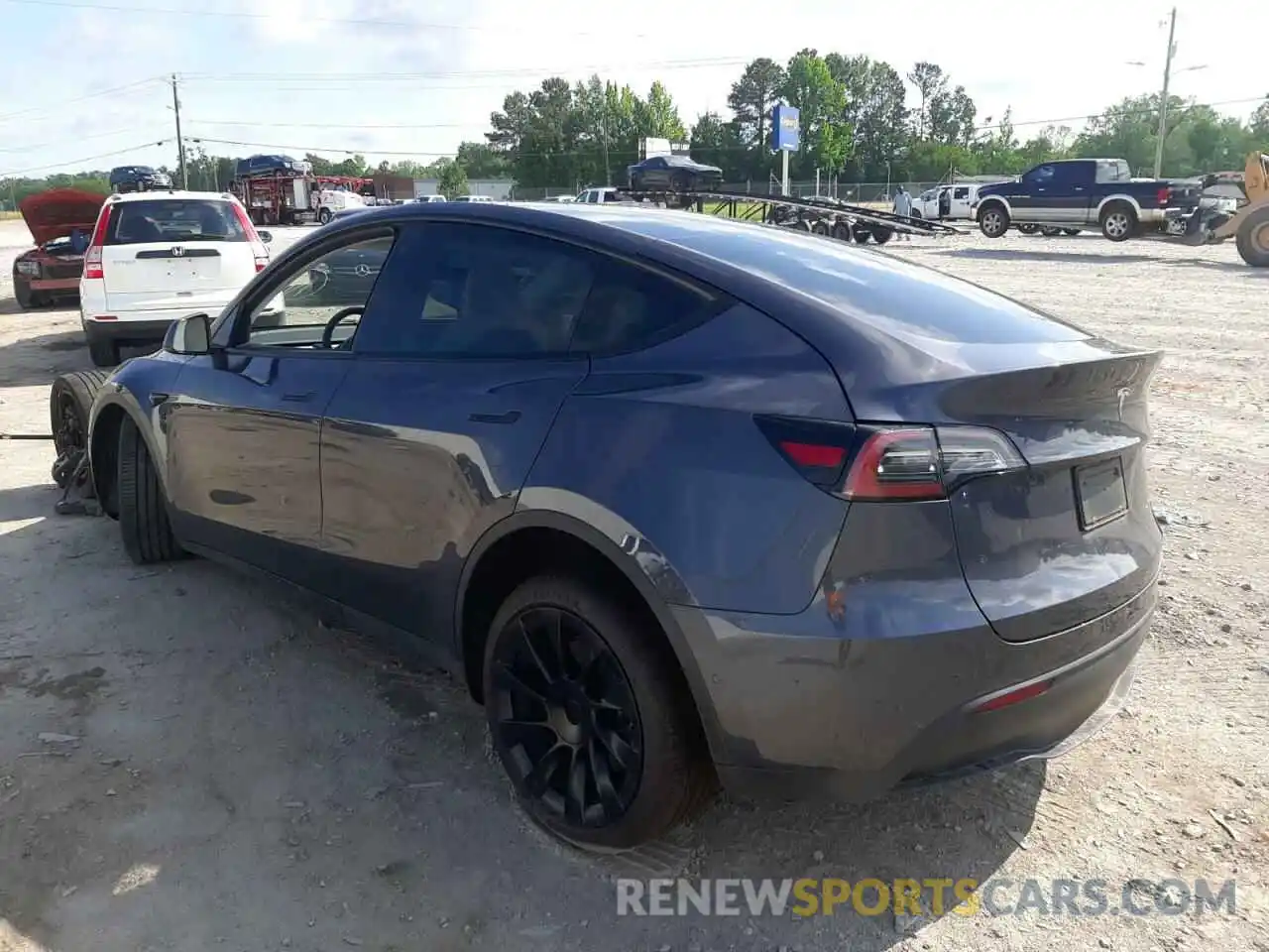 3 Photograph of a damaged car 5YJYGDEE6LF022116 TESLA MODEL Y 2020