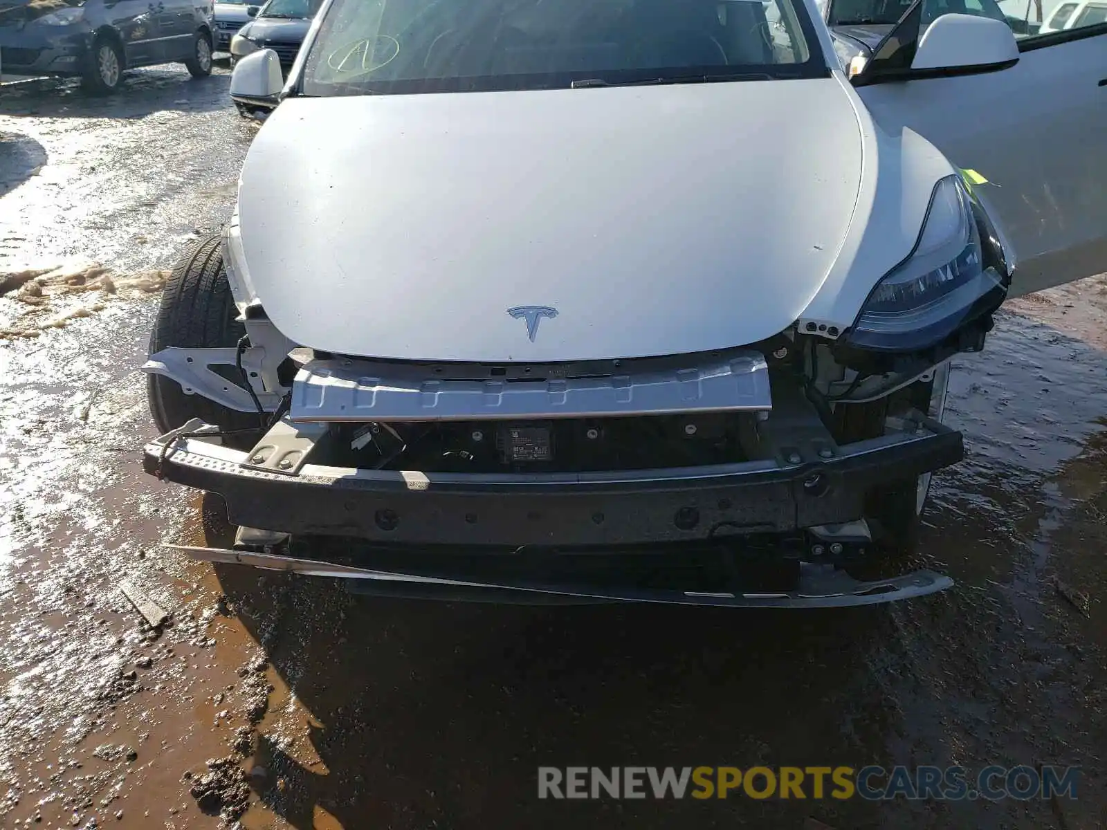 9 Photograph of a damaged car 5YJYGDEE6LF026795 TESLA MODEL Y 2020