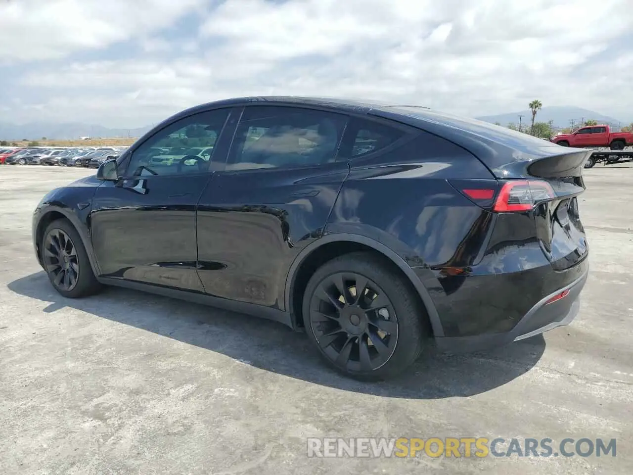 2 Photograph of a damaged car 5YJYGDEE6LF051549 TESLA MODEL Y 2020
