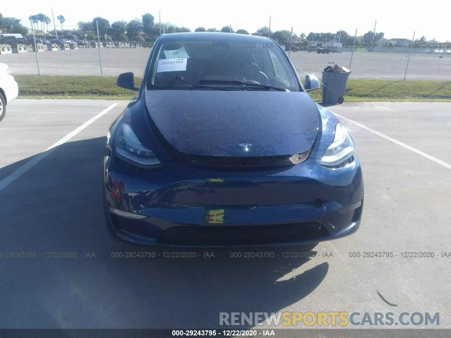 6 Photograph of a damaged car 5YJYGDEE7LF006510 TESLA MODEL Y 2020