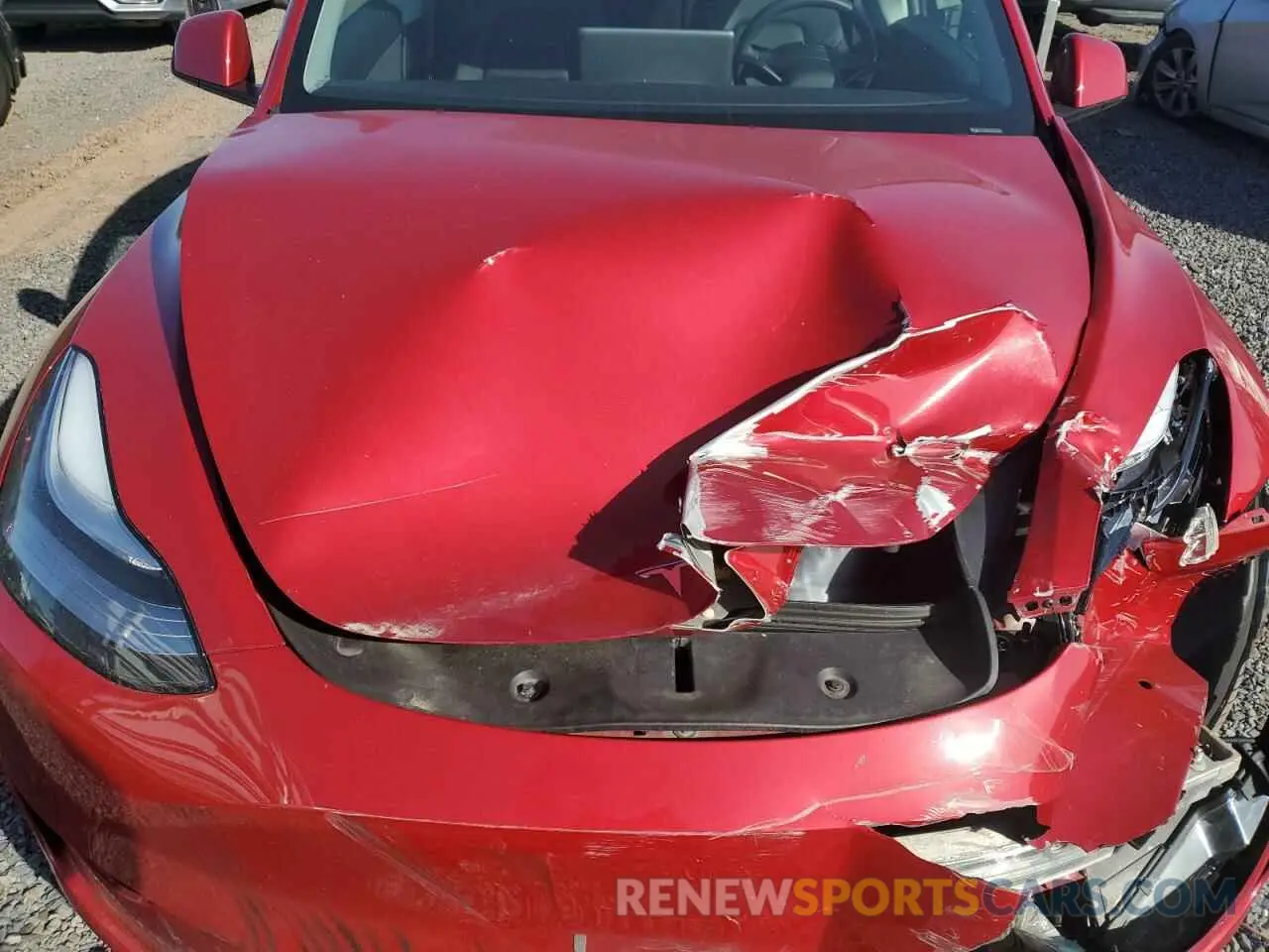 12 Photograph of a damaged car 5YJYGDEE7LF008743 TESLA MODEL Y 2020