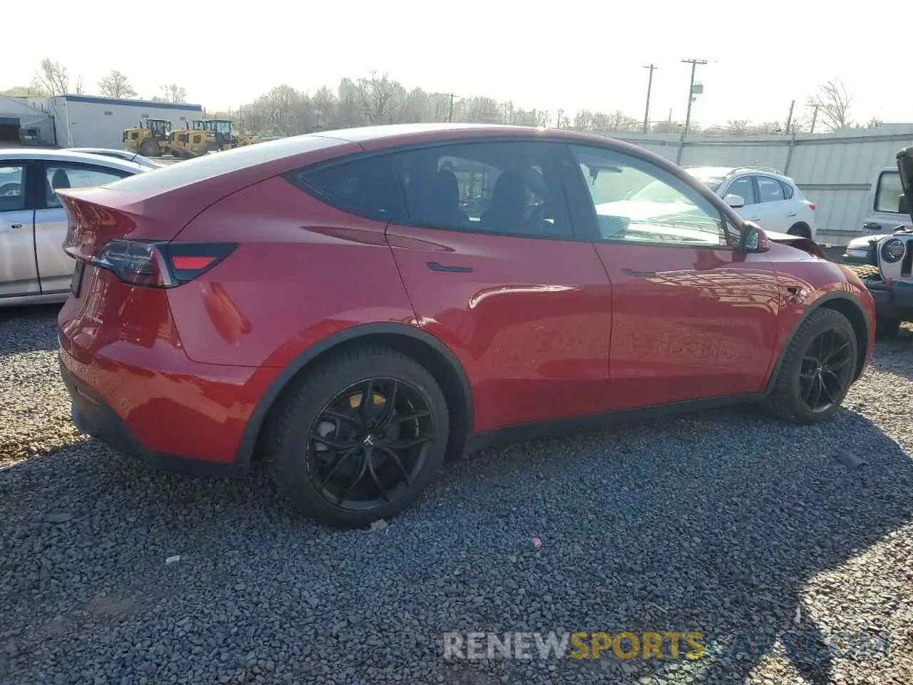 3 Photograph of a damaged car 5YJYGDEE7LF008743 TESLA MODEL Y 2020