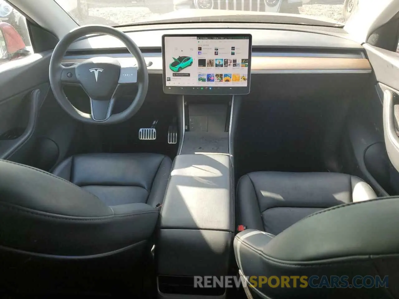 8 Photograph of a damaged car 5YJYGDEE7LF008743 TESLA MODEL Y 2020
