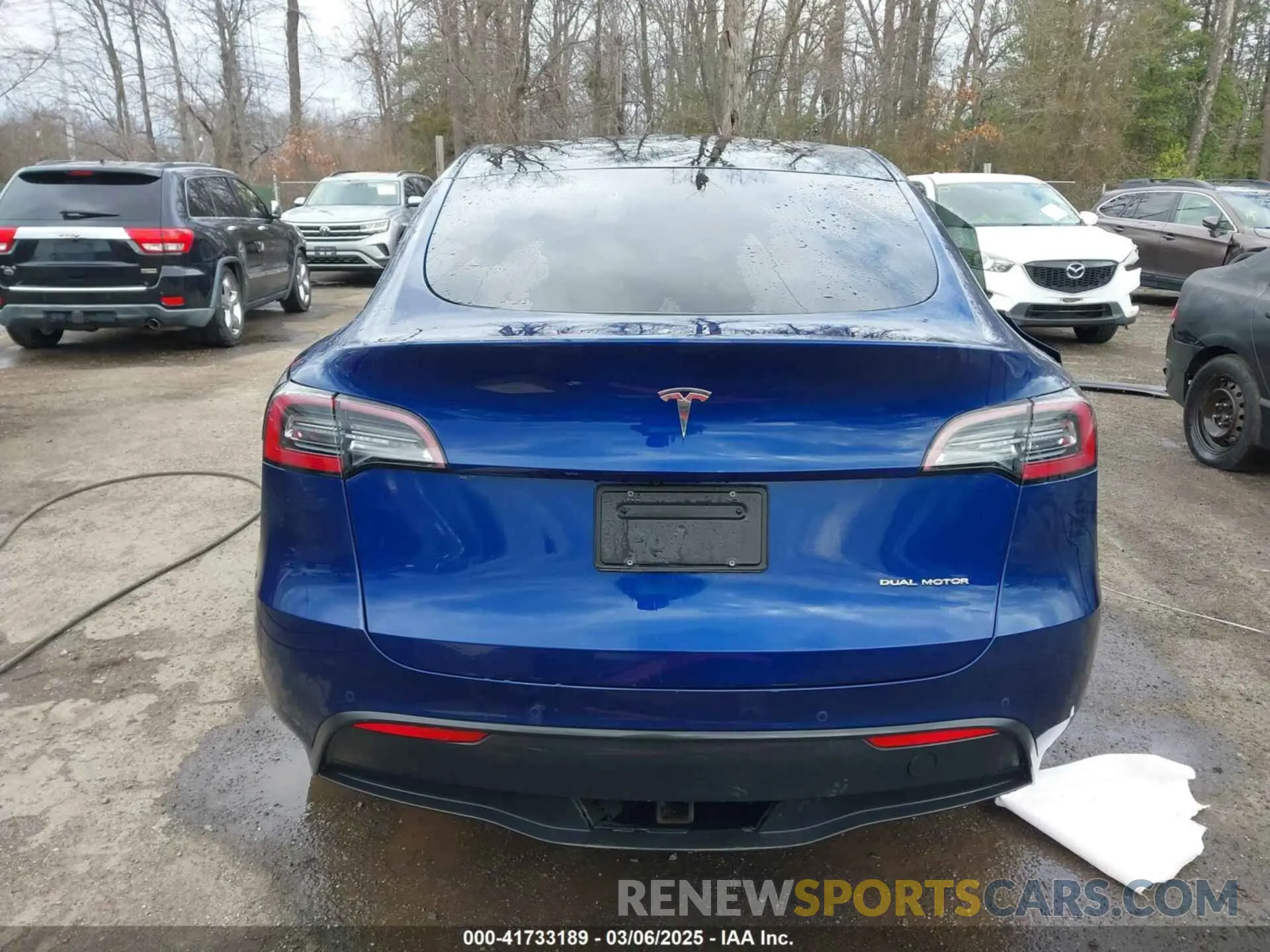 16 Photograph of a damaged car 5YJYGDEE7LF010394 TESLA MODEL Y 2020