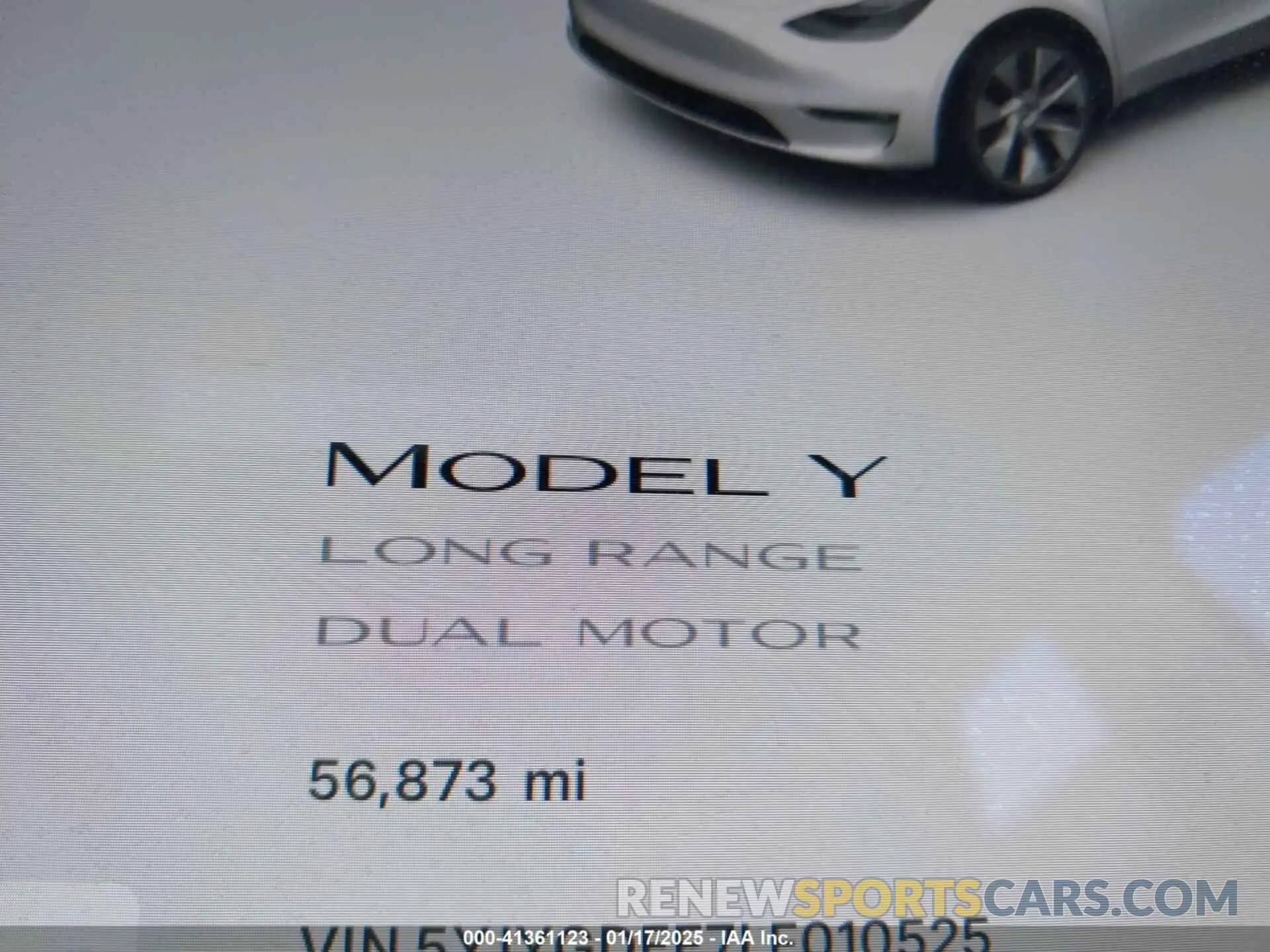 16 Photograph of a damaged car 5YJYGDEE7LF010525 TESLA MODEL Y 2020