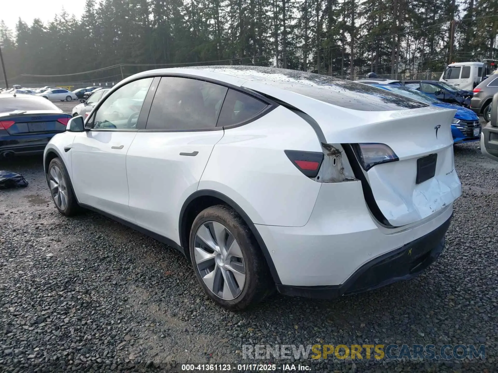 3 Photograph of a damaged car 5YJYGDEE7LF010525 TESLA MODEL Y 2020
