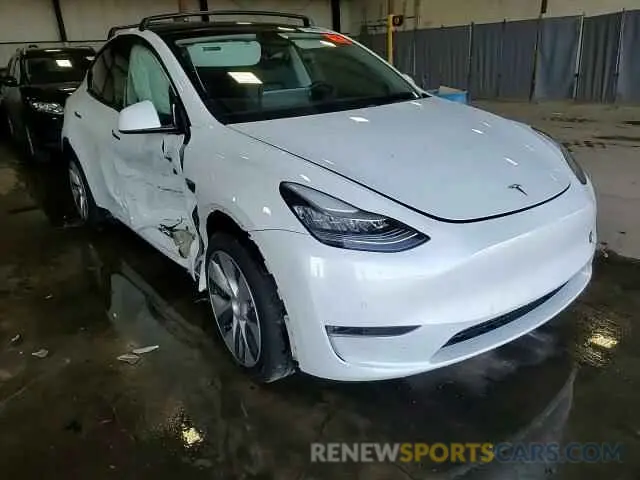 13 Photograph of a damaged car 5YJYGDEE7LF015255 TESLA MODEL Y 2020