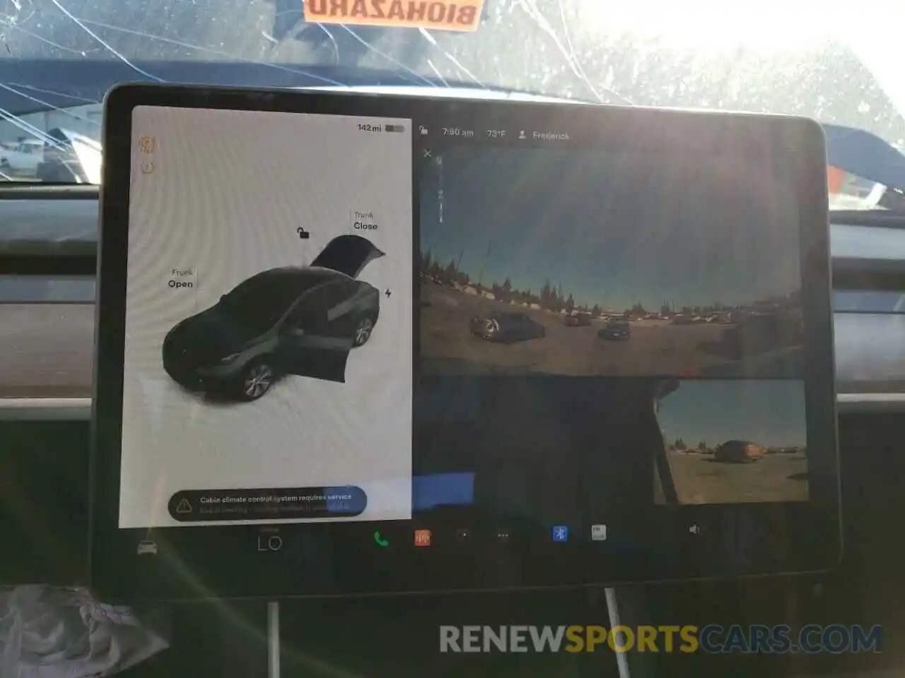 9 Photograph of a damaged car 5YJYGDEE7LF016521 TESLA MODEL Y 2020