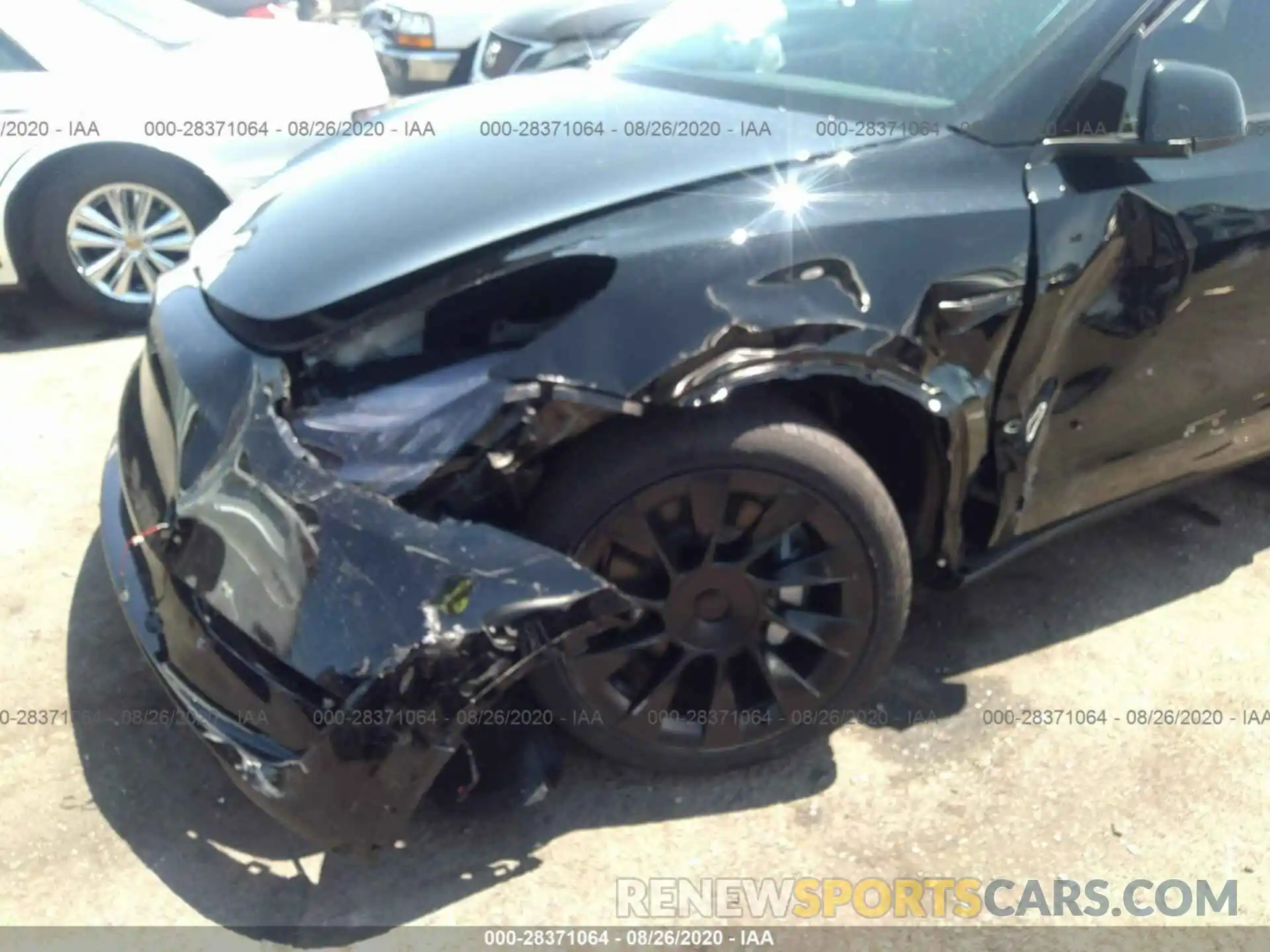 6 Photograph of a damaged car 5YJYGDEE7LF018446 TESLA MODEL Y 2020