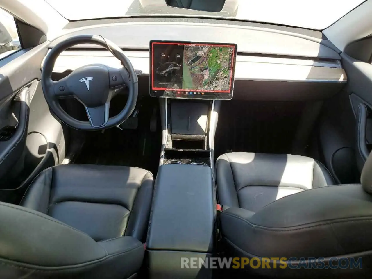 8 Photograph of a damaged car 5YJYGDEE7LF020455 TESLA MODEL Y 2020