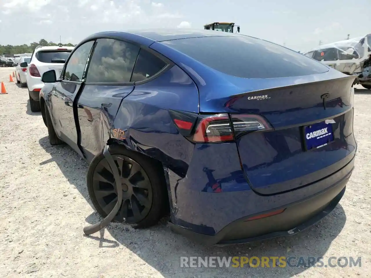 3 Photograph of a damaged car 5YJYGDEE7LF025803 TESLA MODEL Y 2020