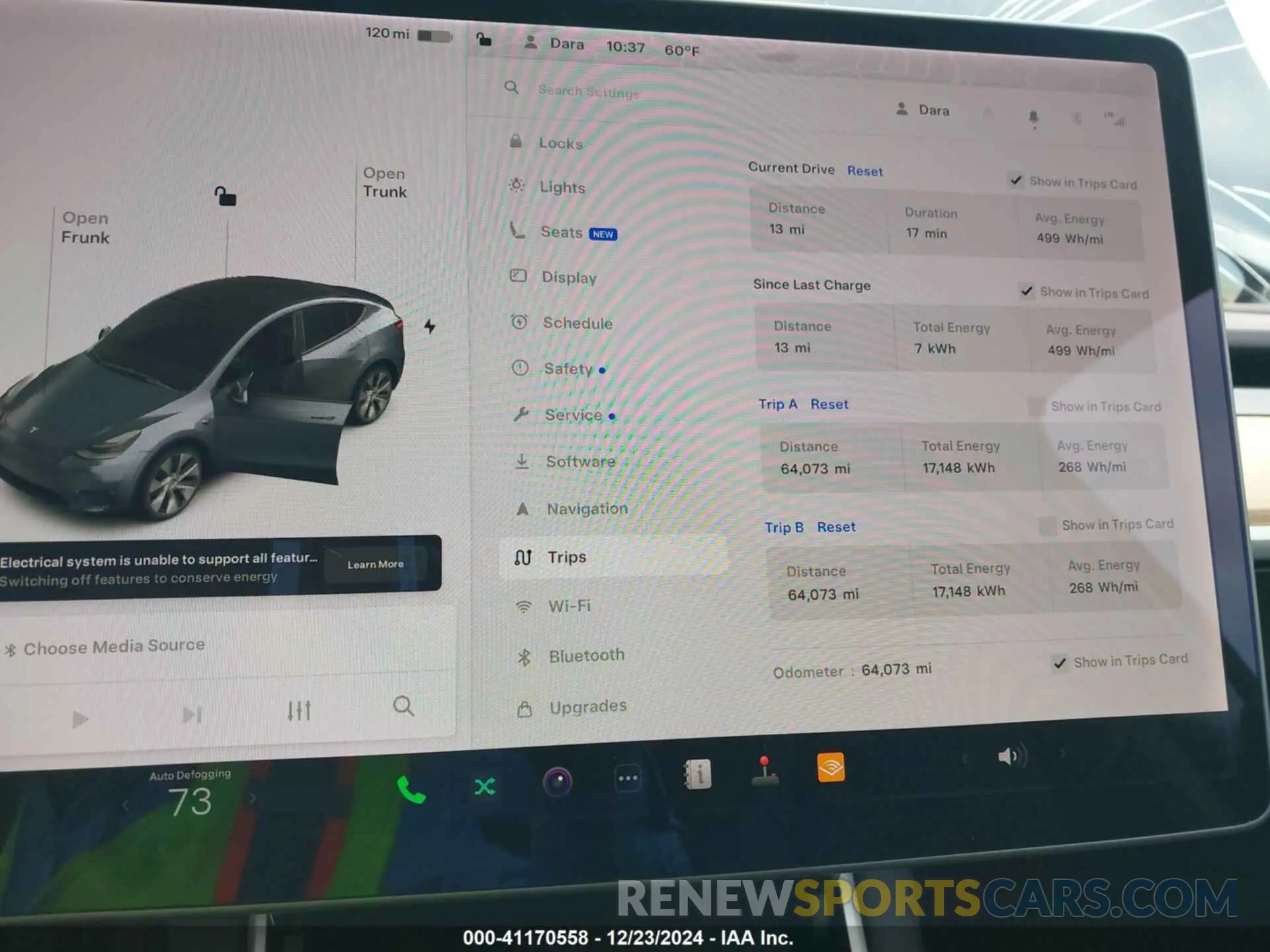 7 Photograph of a damaged car 5YJYGDEE7LF030080 TESLA MODEL Y 2020