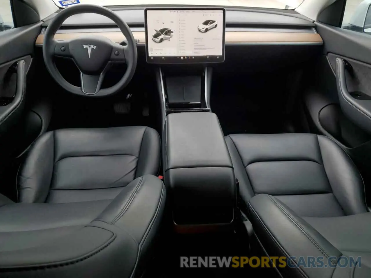 8 Photograph of a damaged car 5YJYGDEE7LF037420 TESLA MODEL Y 2020