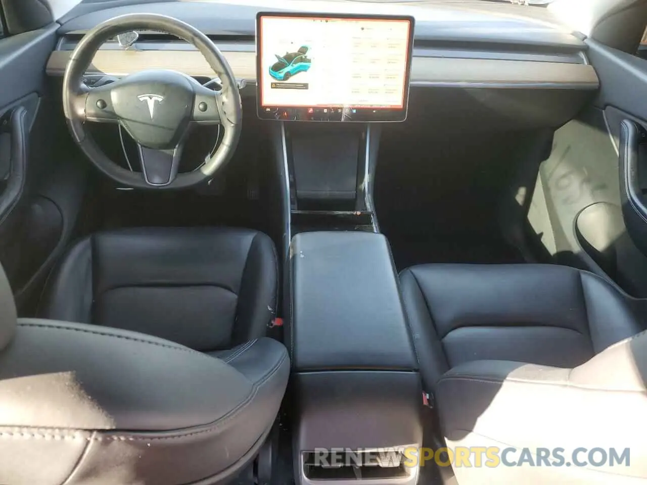 8 Photograph of a damaged car 5YJYGDEE7LF042052 TESLA MODEL Y 2020