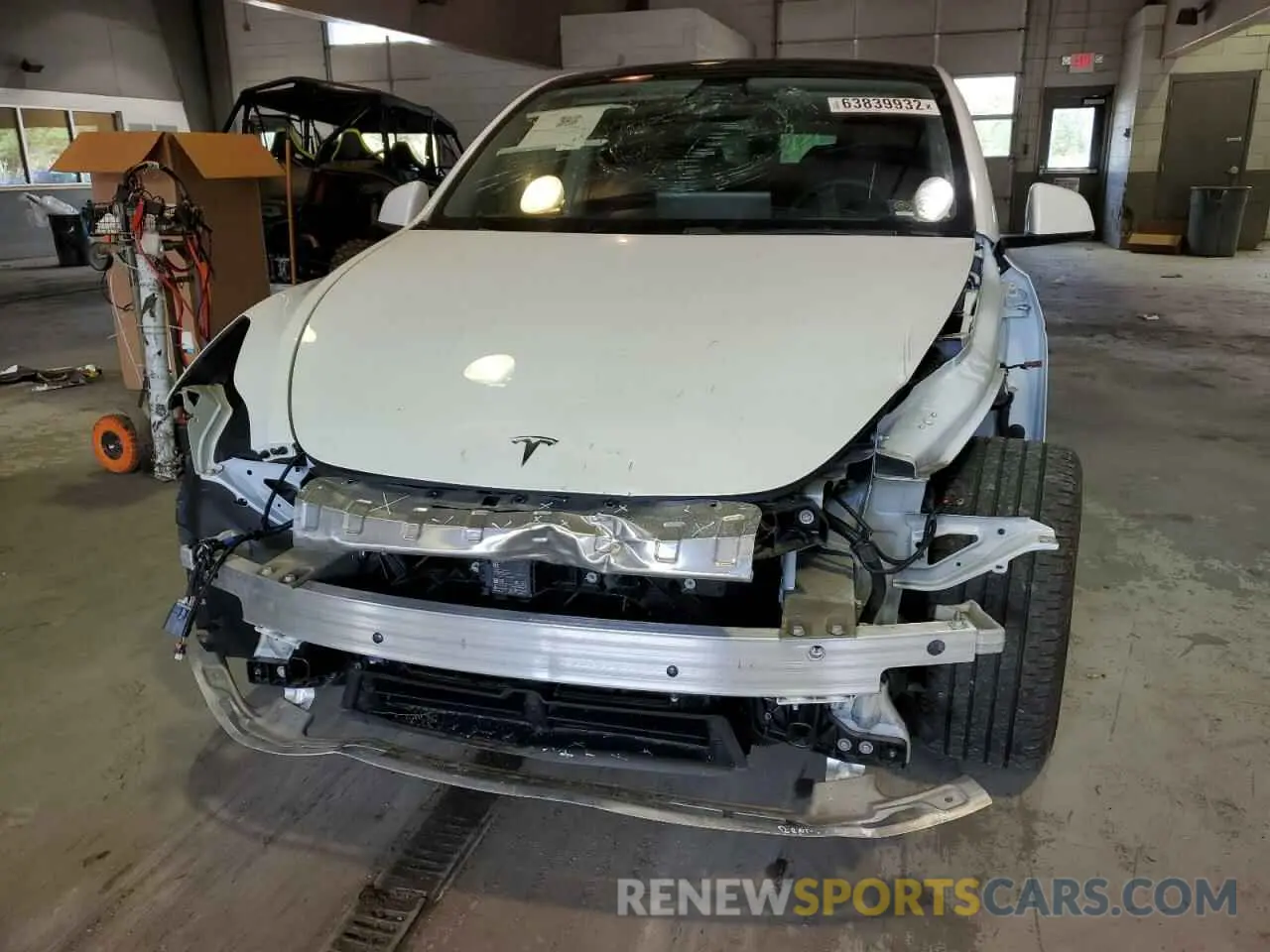 9 Photograph of a damaged car 5YJYGDEE7LF046196 TESLA MODEL Y 2020