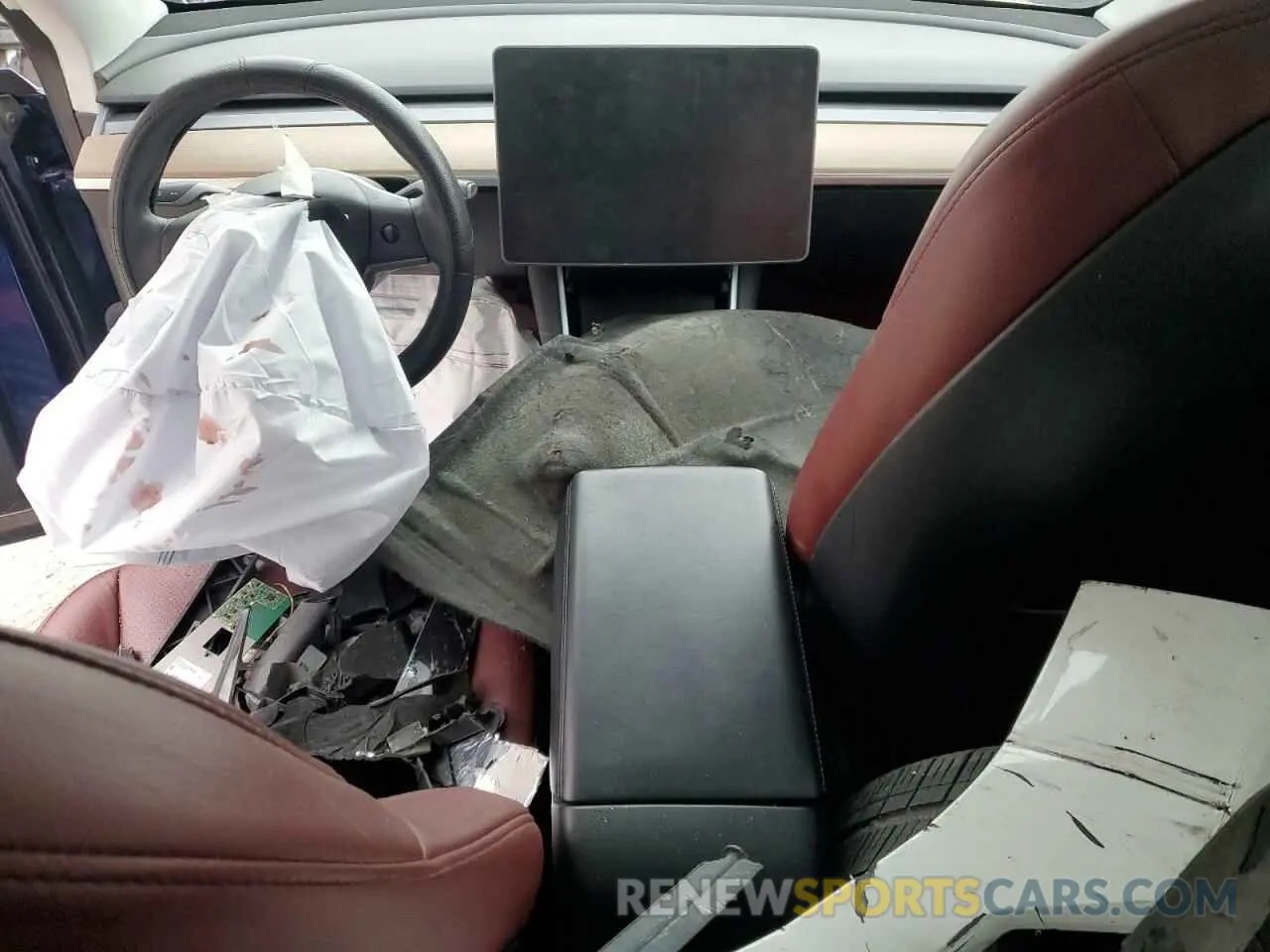 8 Photograph of a damaged car 5YJYGDEE7LF057909 TESLA MODEL Y 2020