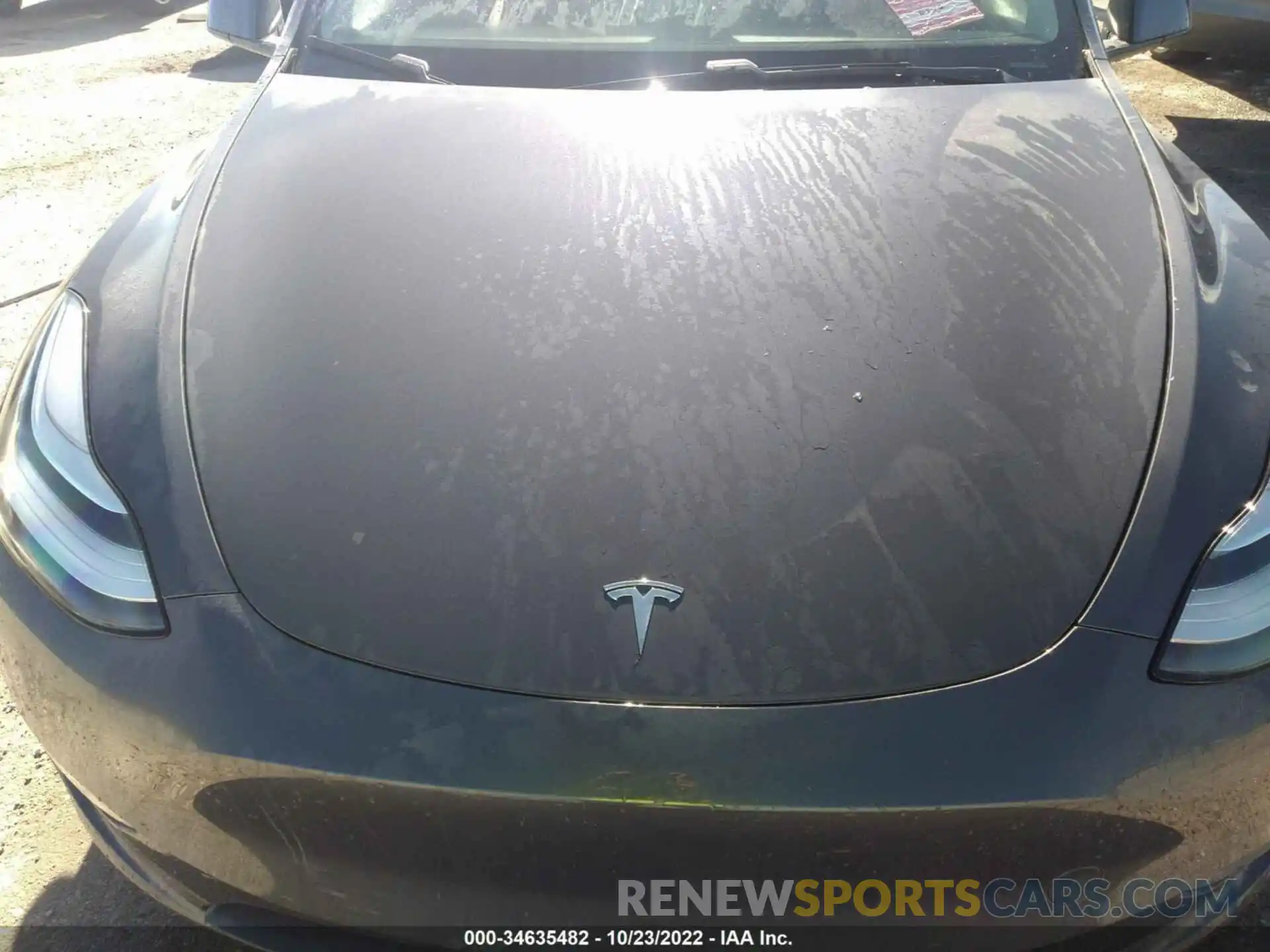 10 Photograph of a damaged car 5YJYGDEE8LF006841 TESLA MODEL Y 2020