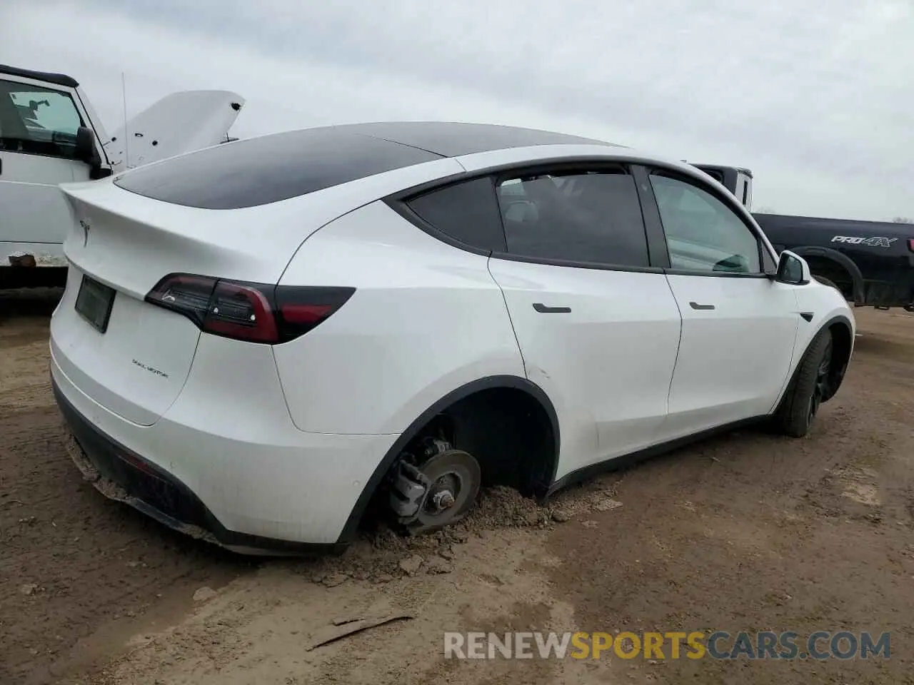 3 Photograph of a damaged car 5YJYGDEE8LF008346 TESLA MODEL Y 2020