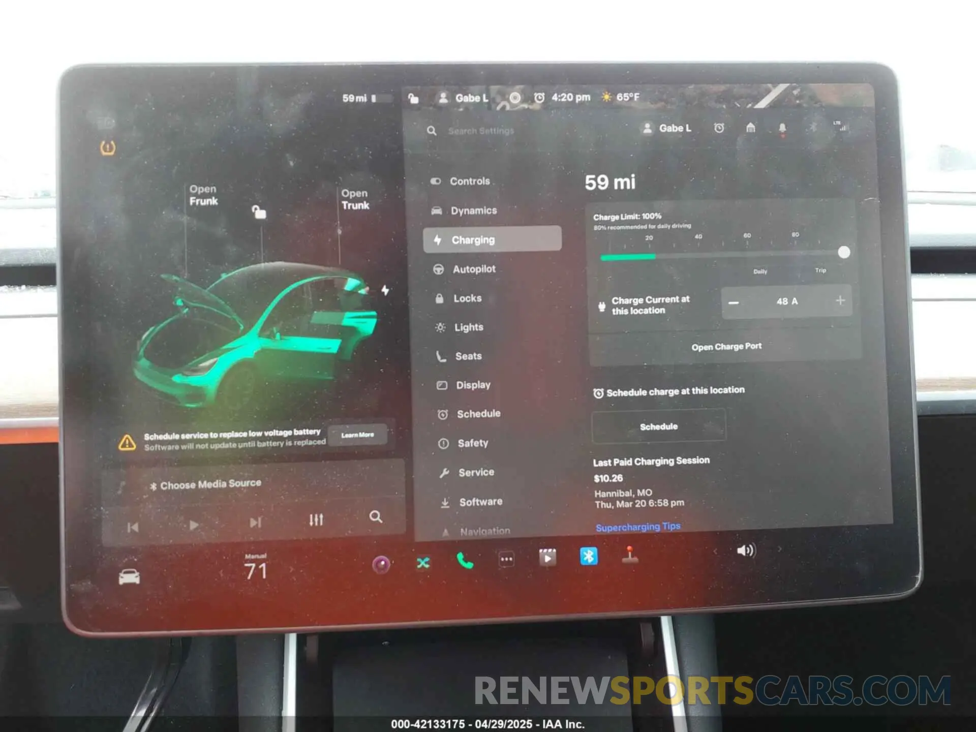 17 Photograph of a damaged car 5YJYGDEE8LF012994 TESLA MODEL Y 2020