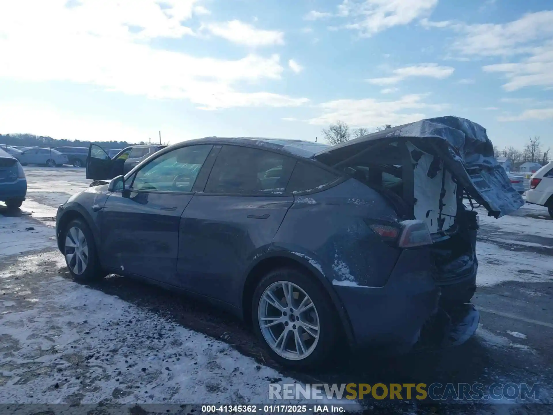 3 Photograph of a damaged car 5YJYGDEE8LF026135 TESLA MODEL Y 2020