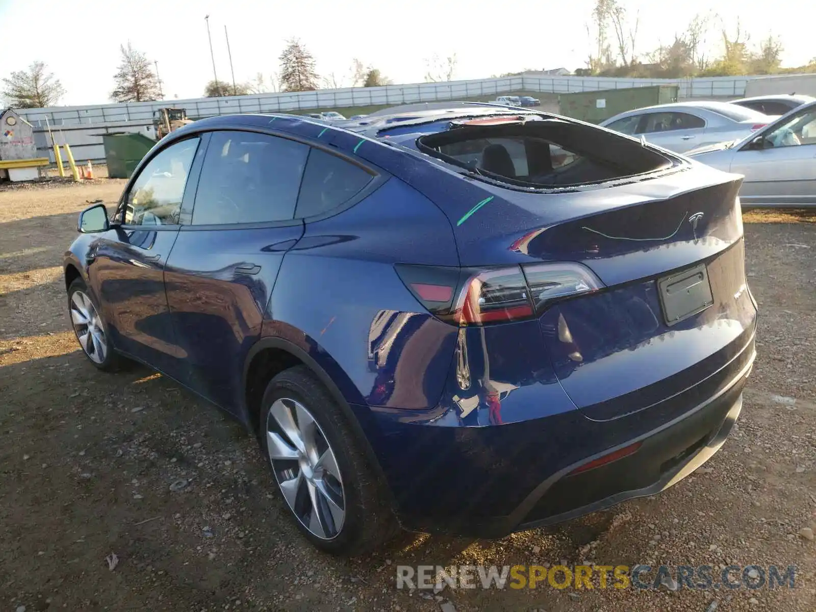 3 Photograph of a damaged car 5YJYGDEE8LF030699 TESLA MODEL Y 2020