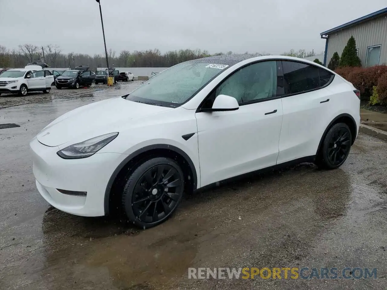 1 Photograph of a damaged car 5YJYGDEE8LF032873 TESLA MODEL Y 2020