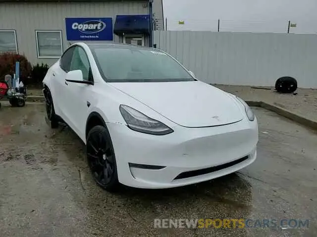 14 Photograph of a damaged car 5YJYGDEE8LF032873 TESLA MODEL Y 2020