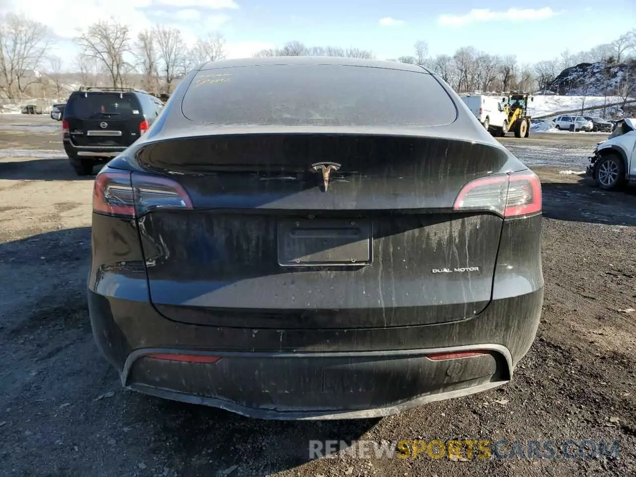6 Photograph of a damaged car 5YJYGDEE8LF036857 TESLA MODEL Y 2020