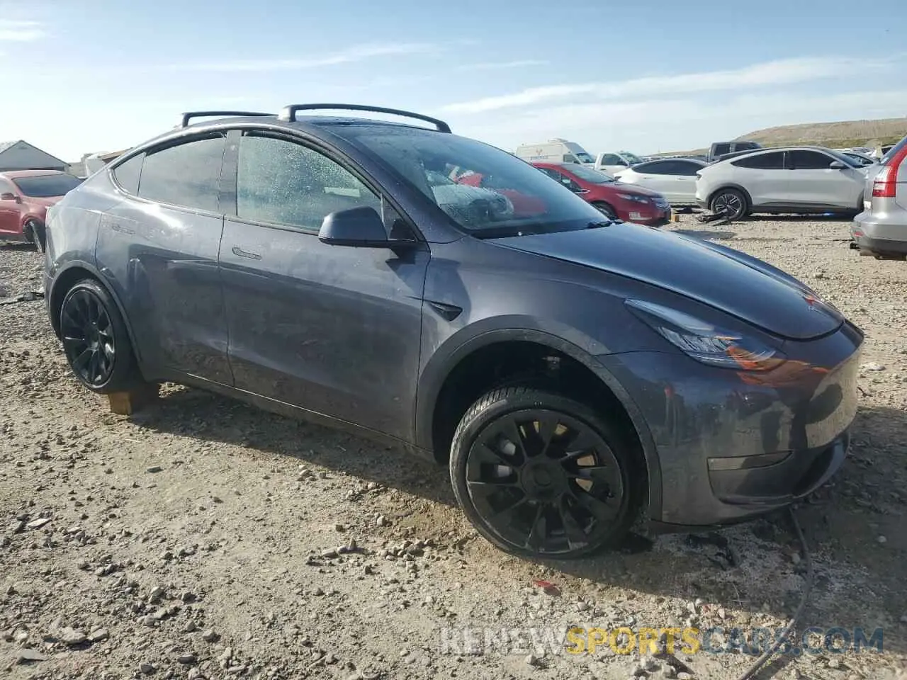 4 Photograph of a damaged car 5YJYGDEE8LF045798 TESLA MODEL Y 2020