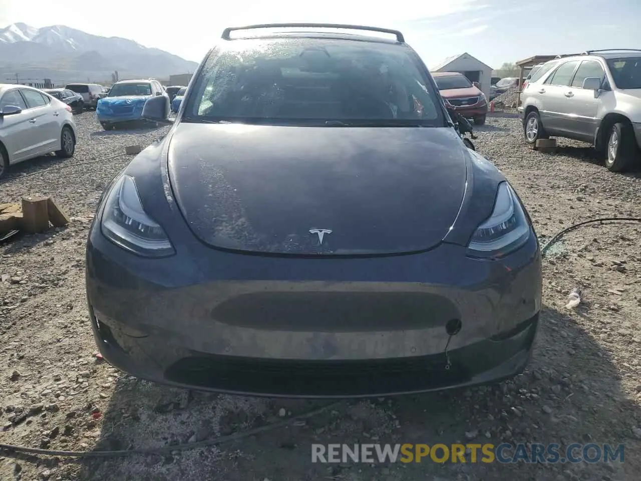 5 Photograph of a damaged car 5YJYGDEE8LF045798 TESLA MODEL Y 2020