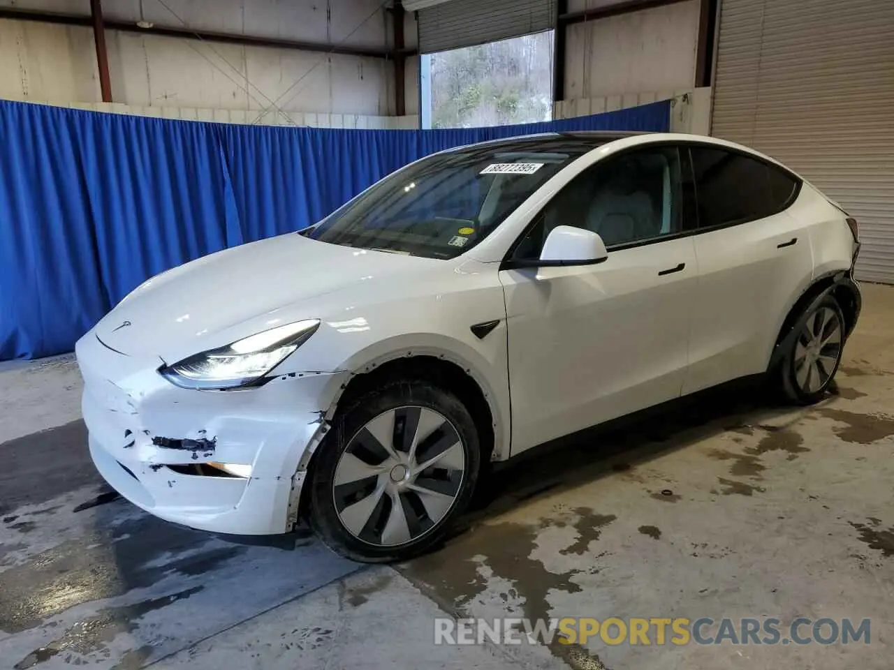 1 Photograph of a damaged car 5YJYGDEE8LF050340 TESLA MODEL Y 2020