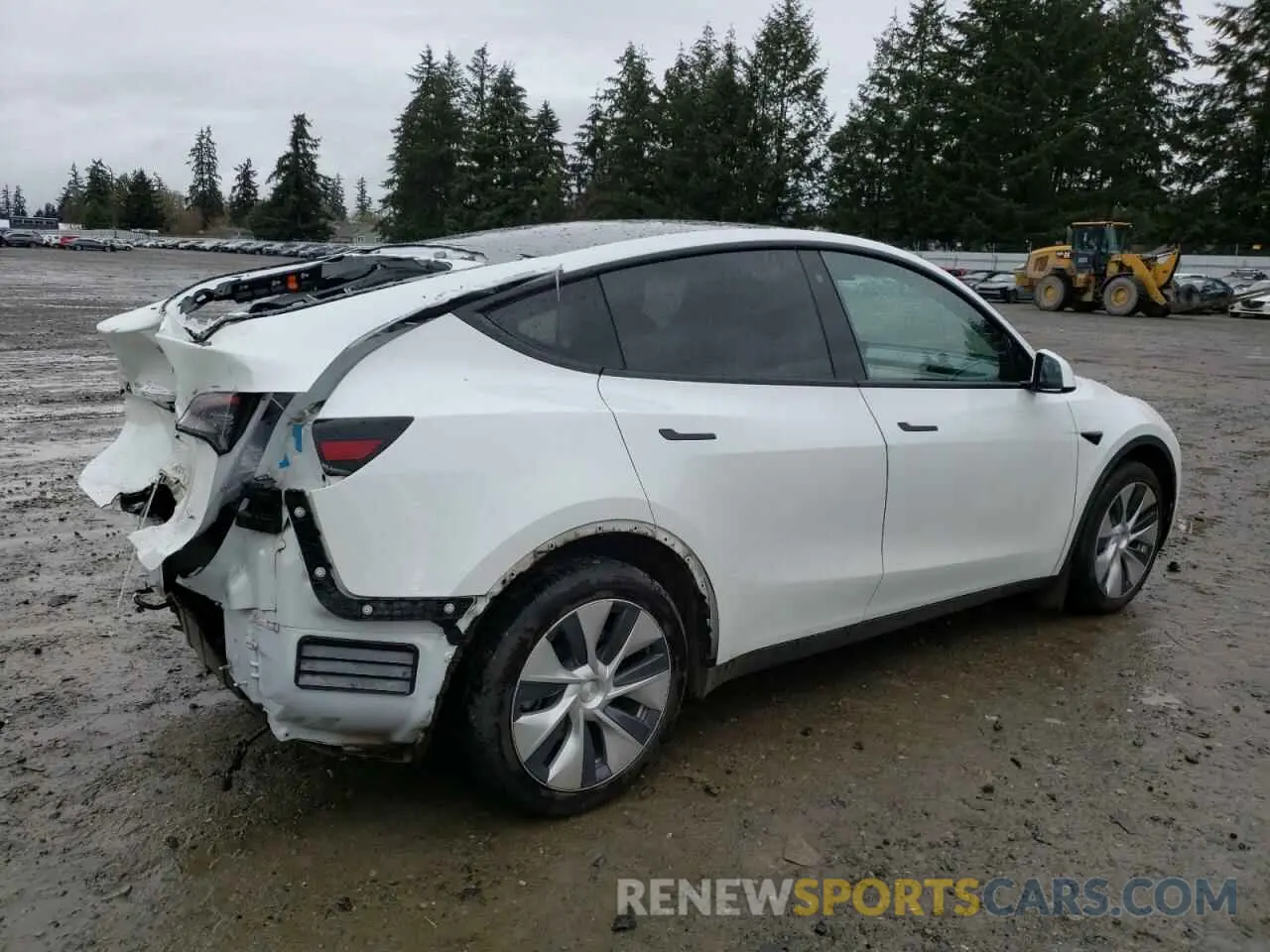 3 Photograph of a damaged car 5YJYGDEE8LF052881 TESLA MODEL Y 2020