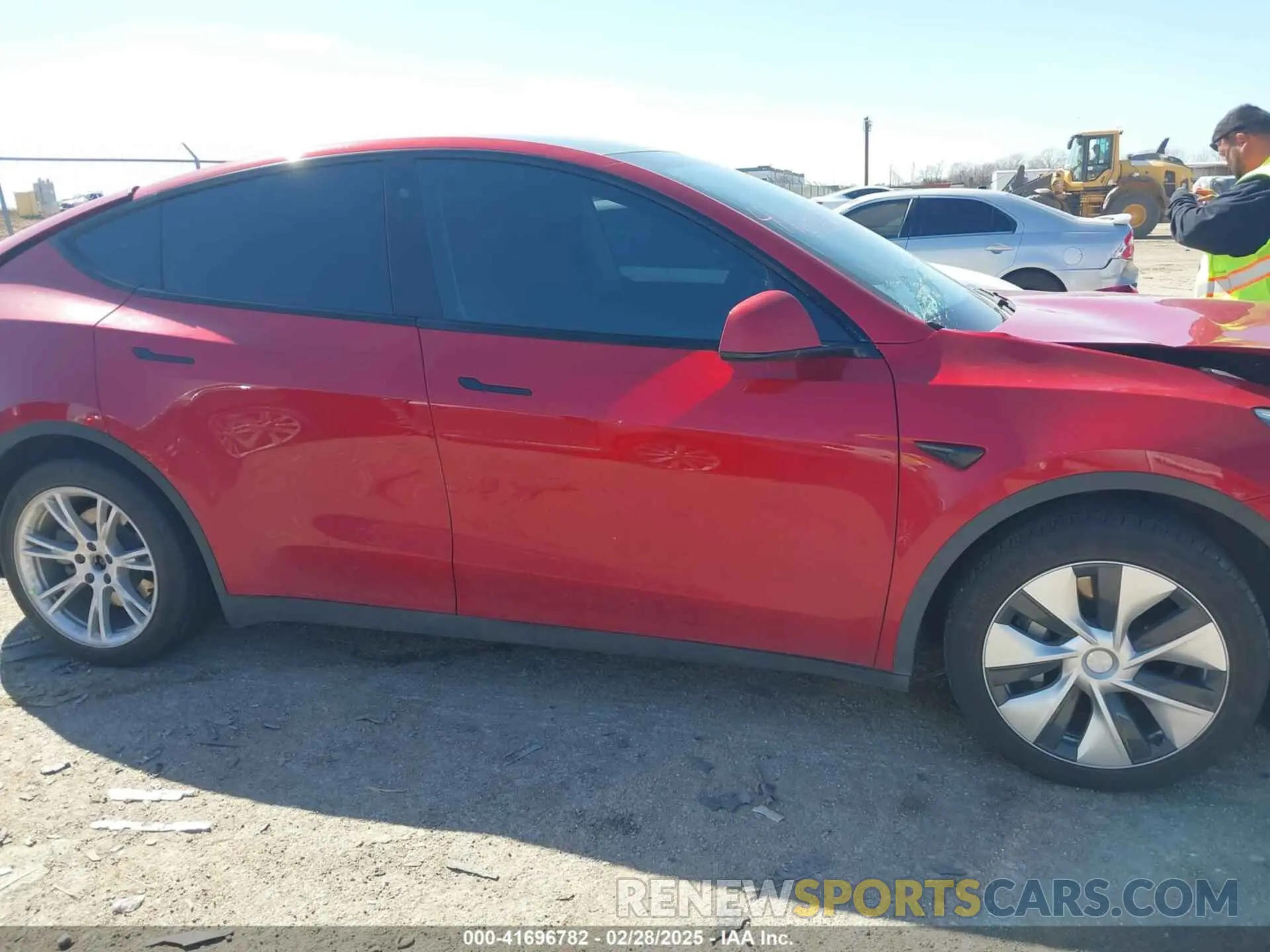 12 Photograph of a damaged car 5YJYGDEE9LF009523 TESLA MODEL Y 2020