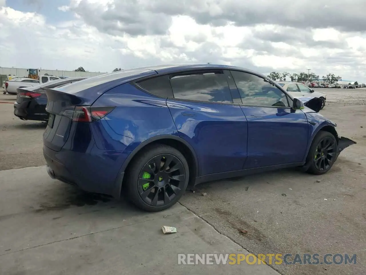 3 Photograph of a damaged car 5YJYGDEE9LF012681 TESLA MODEL Y 2020