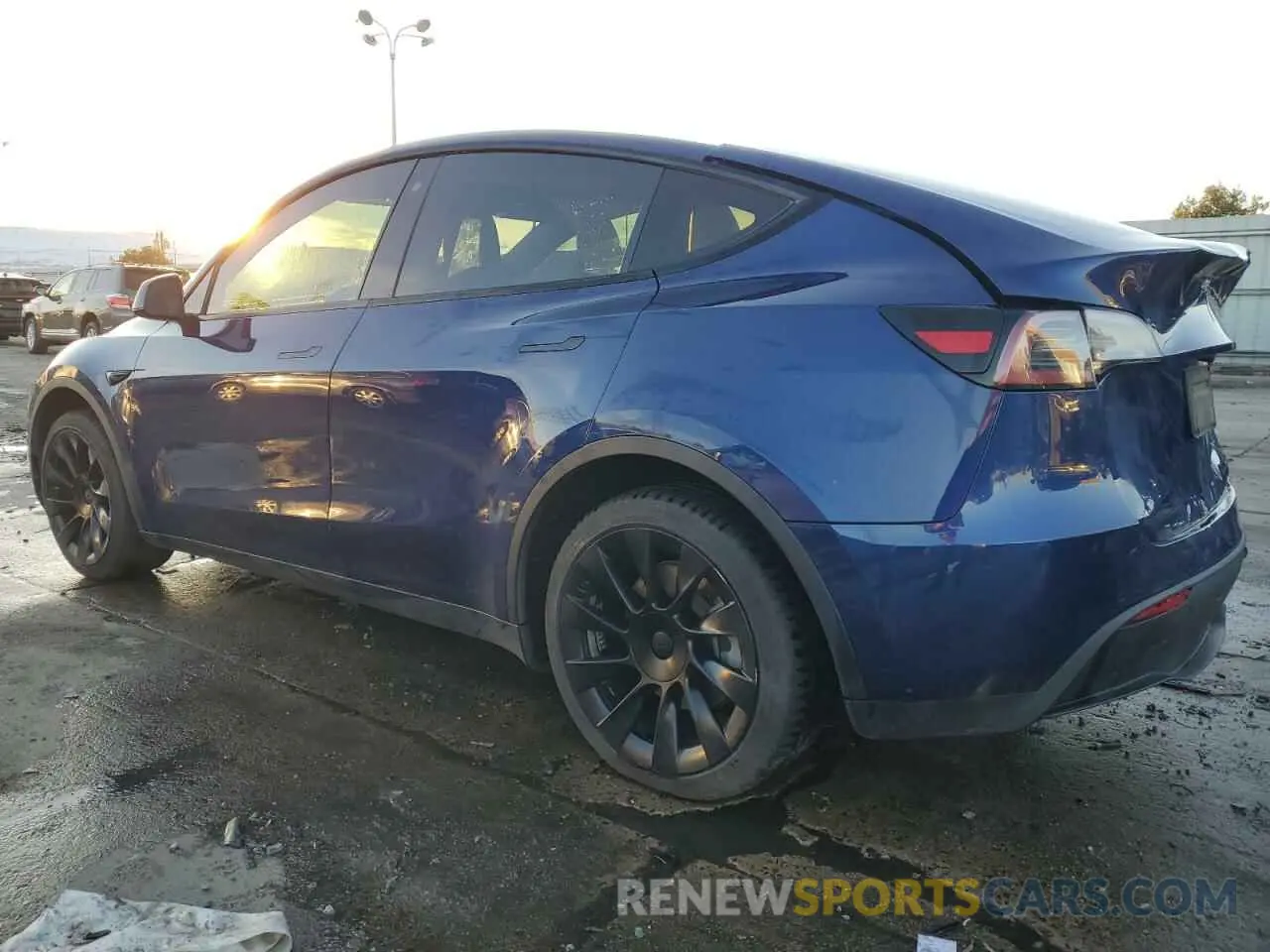 2 Photograph of a damaged car 5YJYGDEE9LF012955 TESLA MODEL Y 2020