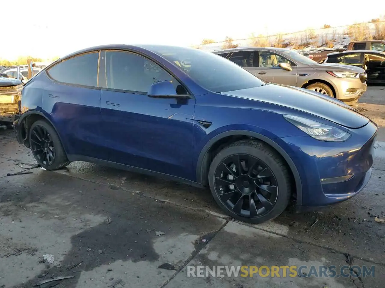 4 Photograph of a damaged car 5YJYGDEE9LF012955 TESLA MODEL Y 2020