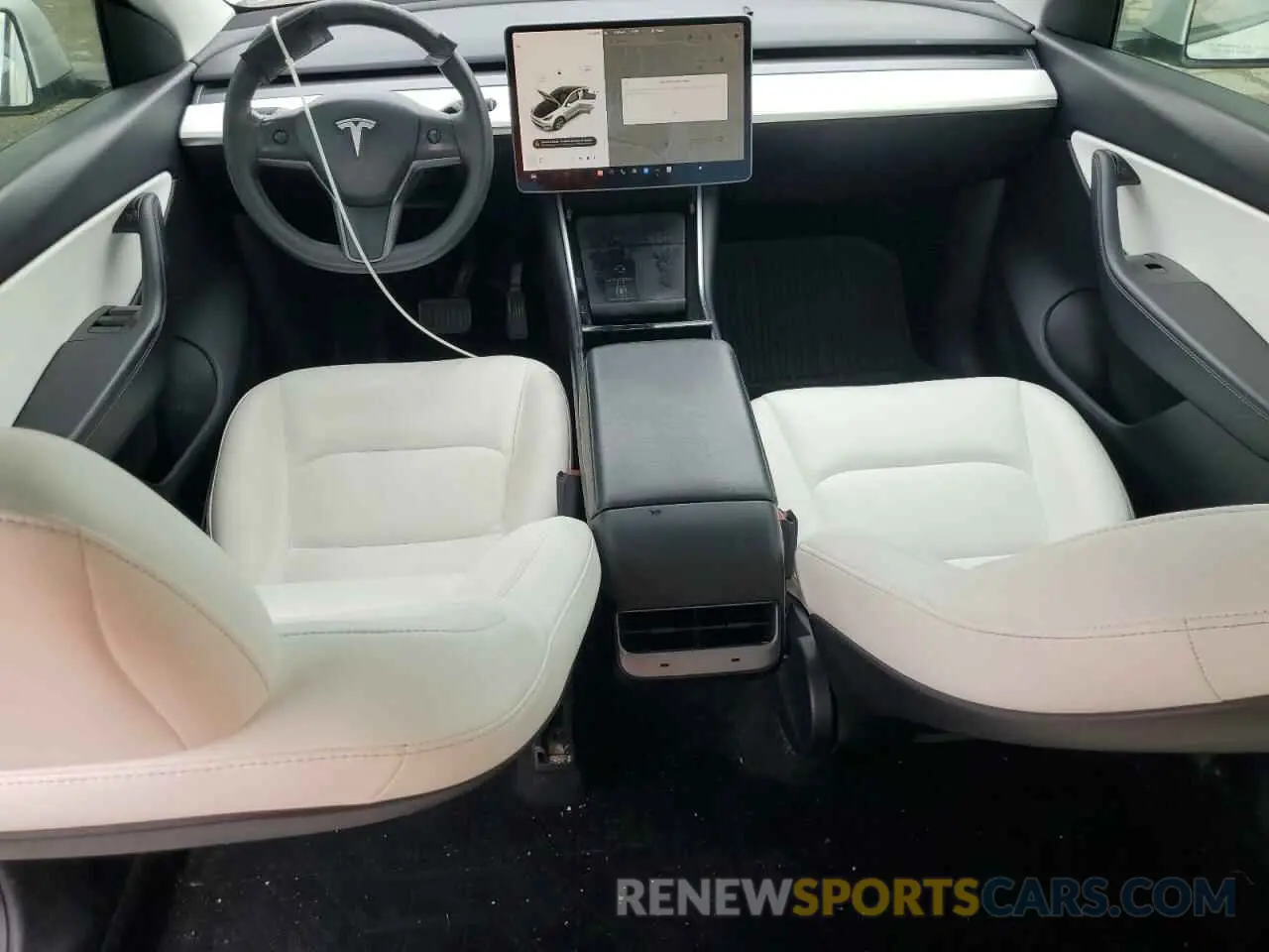 8 Photograph of a damaged car 5YJYGDEE9LF031148 TESLA MODEL Y 2020