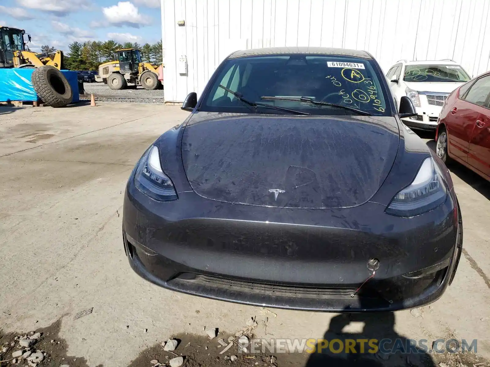 9 Photograph of a damaged car 5YJYGDEE9LF032896 TESLA MODEL Y 2020