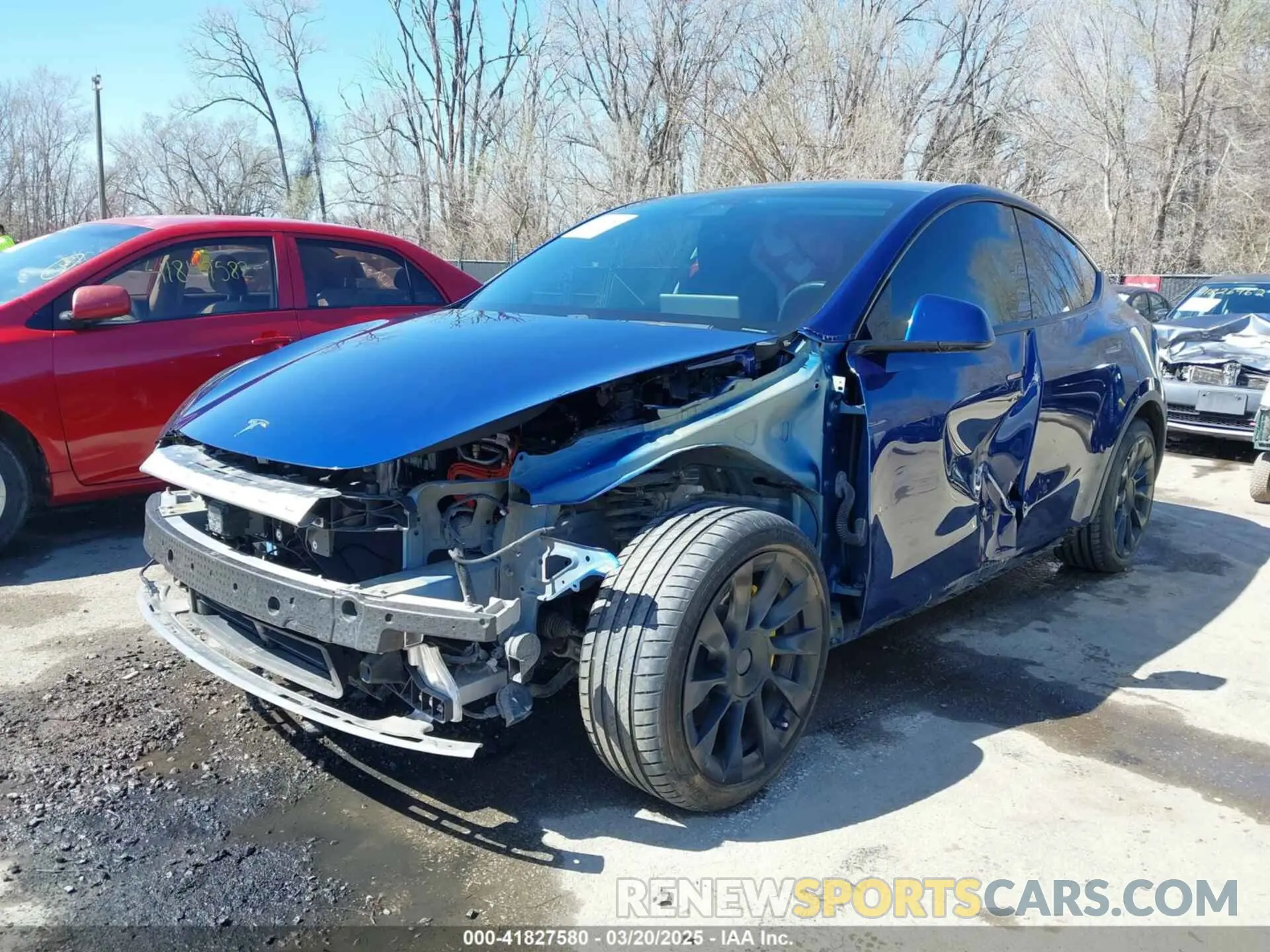 6 Photograph of a damaged car 5YJYGDEE9LF033966 TESLA MODEL Y 2020