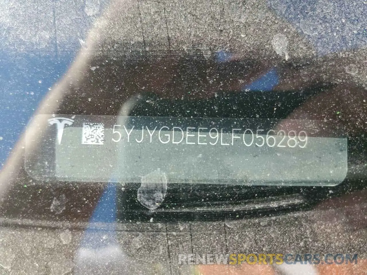 14 Photograph of a damaged car 5YJYGDEE9LF056289 TESLA MODEL Y 2020