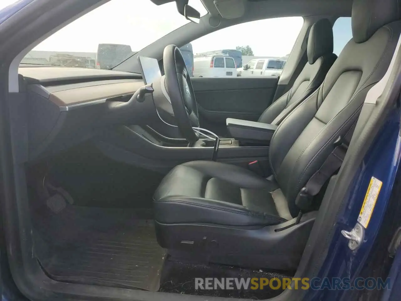 7 Photograph of a damaged car 5YJYGDEEXLF006243 TESLA MODEL Y 2020