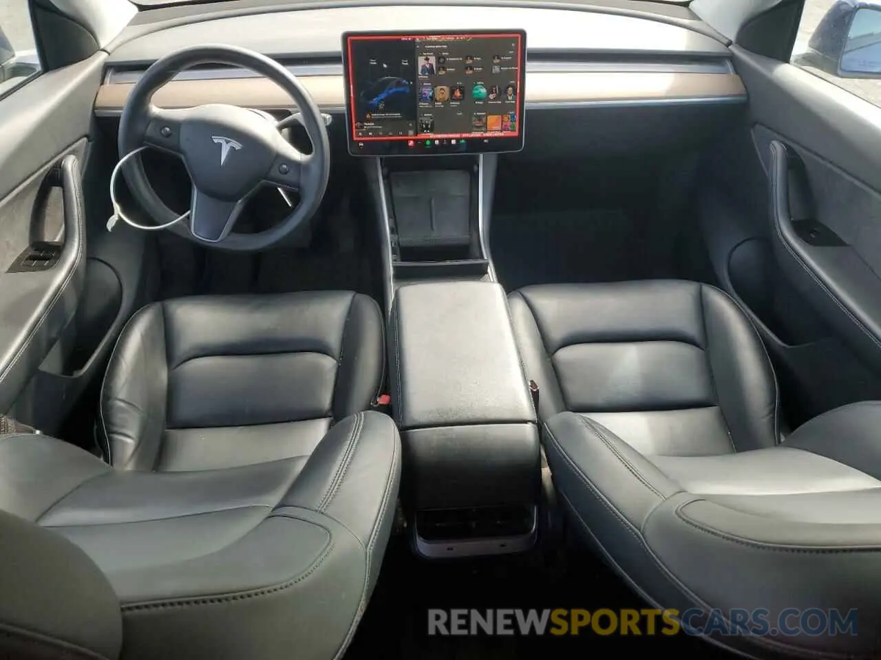 8 Photograph of a damaged car 5YJYGDEEXLF006243 TESLA MODEL Y 2020
