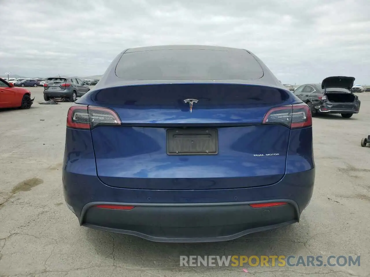6 Photograph of a damaged car 5YJYGDEEXLF014178 TESLA MODEL Y 2020