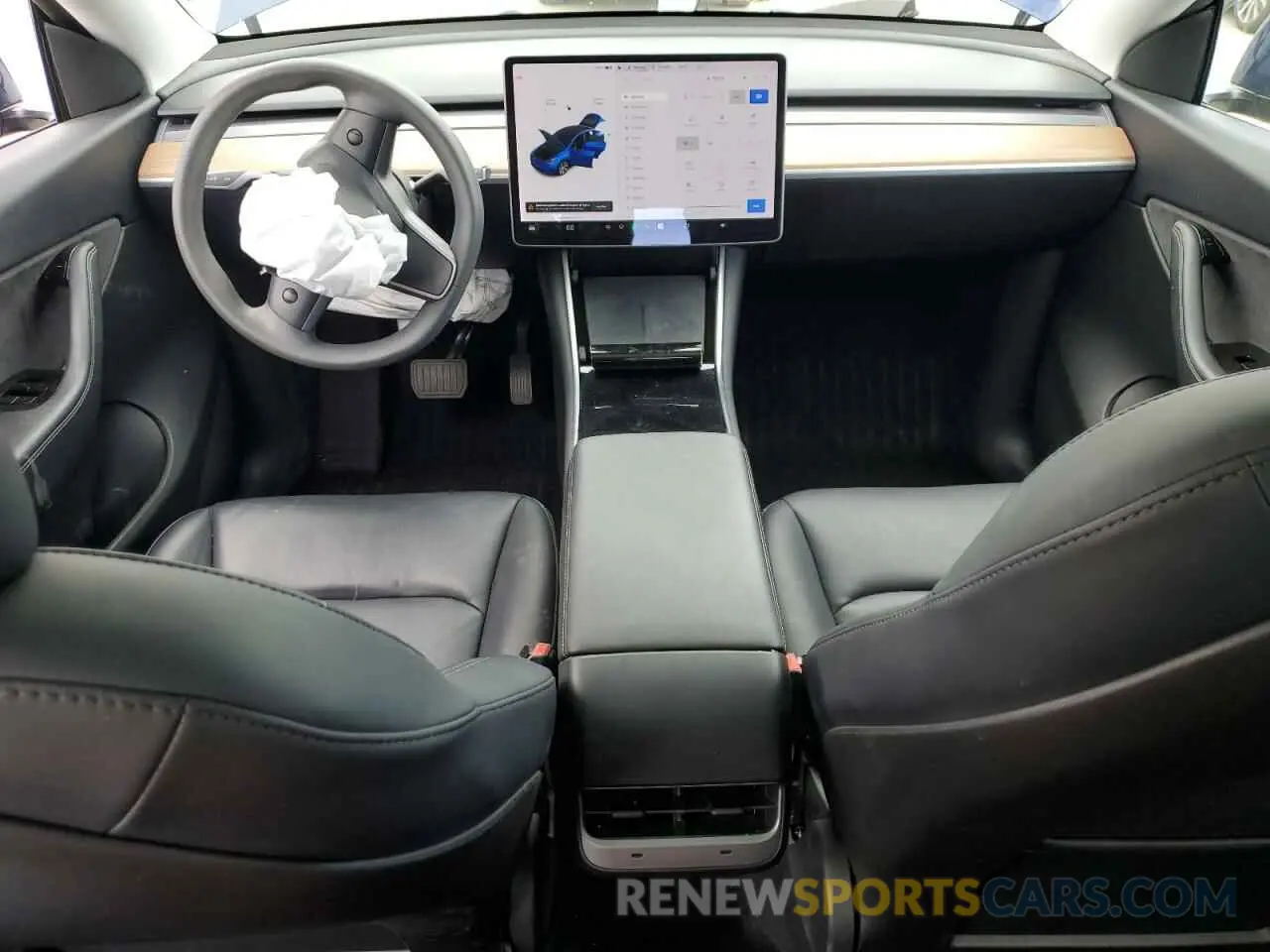 8 Photograph of a damaged car 5YJYGDEEXLF014178 TESLA MODEL Y 2020