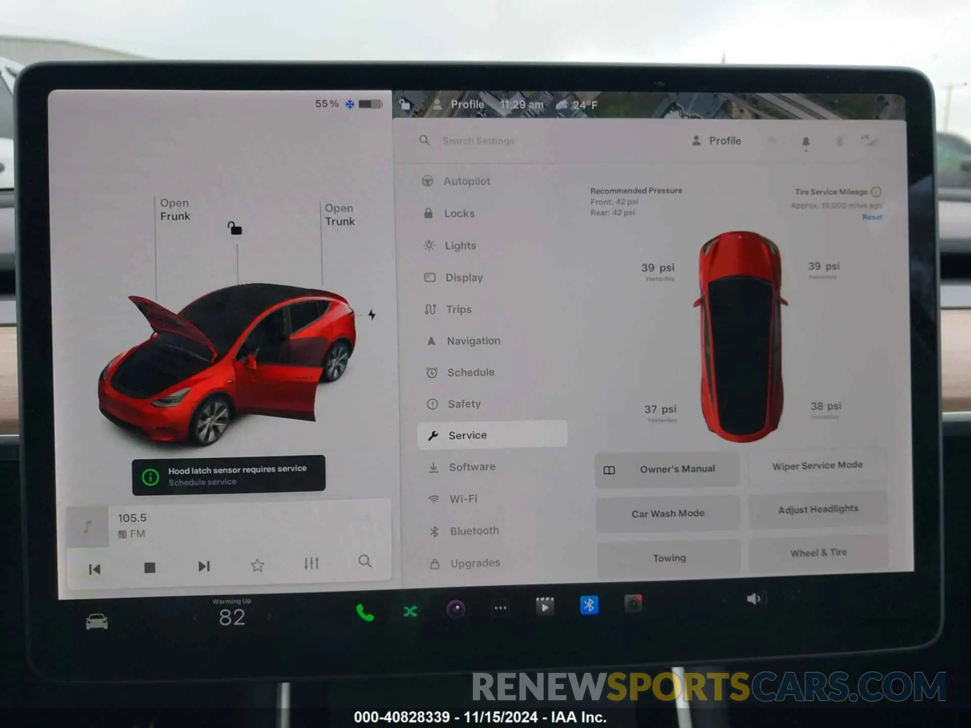 19 Photograph of a damaged car 5YJYGDEEXLF030364 TESLA MODEL Y 2020