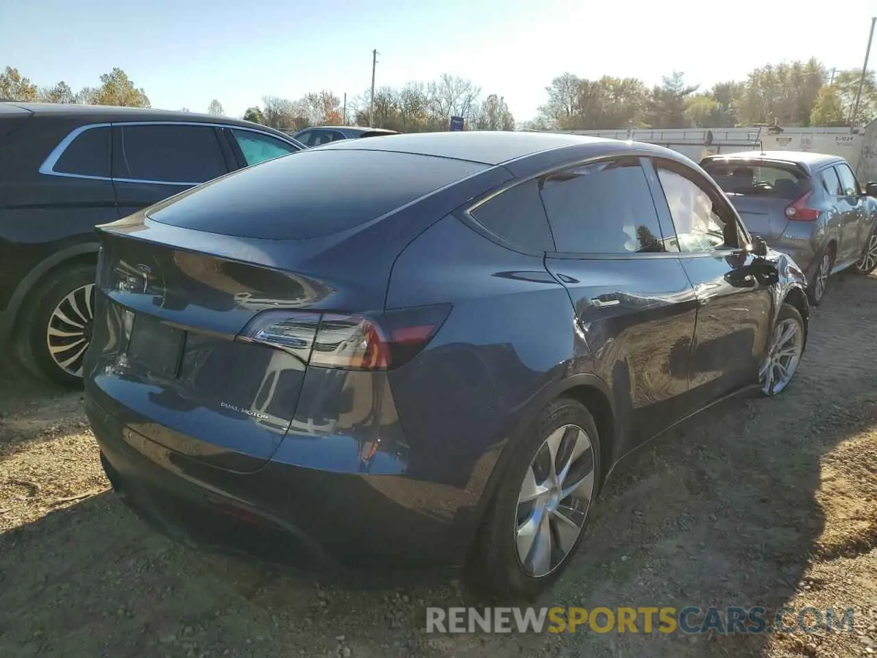 3 Photograph of a damaged car 5YJYGDEEXLF030980 TESLA MODEL Y 2020
